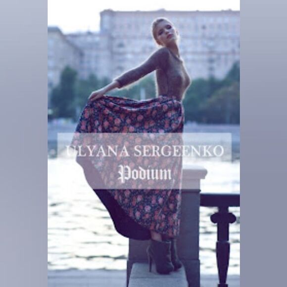 Stunning Vintage Floral Black Chiffon Feather Print Flowy Maxi Skirt Small - Picture 10 of 11